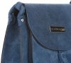 GEANȚĂ DIN PIELE tip poștaș Vittoria Gotti denim V1355