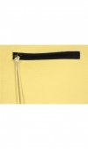 GEANȚĂ DIN PIELE shopper bag Vittoria Gotti galben V8622
