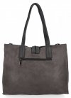 GEANȚĂ DE DAMĂ shopper bag Hernan gri HB0192-1