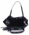 GEANȚĂ DIN PIELE shopper bag Vittoria Gotti negru V8