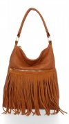 GEANȚĂ DIN PIELE shopper bag Roberto Ricci roșcat 19136