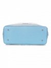 GEANȚĂ DIN PIELE shopper bag Vittoria Gotti albastru deschis V230