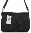 GEANȚĂ DE DAMĂ tip poștaș BEE BAG negru 2152M118