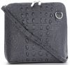 GEANȚĂ DIN PIELE tip poștaș Genuine Leather gri 218