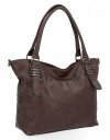 Dámská kabelka shopper bag Hernan čokoládová HB0397
