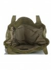 Kožené kabelka shopper bag Vittoria Gotti zelená V501