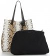 Dámska kabelka shopper bag Vittoria Gotti ryšavá V0002
