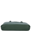 Kožené kabelka aktovka Vittoria Gotti fľašková zelená V556052