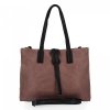 Dámska kabelka shopper bag Hernan špinavá ružová HB0192-1