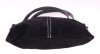 Kožené kabelka listonoška Genuine Leather čierna 222