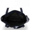 Kožené kabelka shopper bag Roberto Ricci tmavo modrá 18139