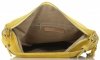 Kožené kabelka univerzálna Genuine Leather žltá 5577C