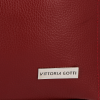 Kožené kabelka shopper bag Vittoria Gotti bordová V21E