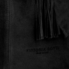Kožené kabelka shopper bag Vittoria Gotti čierna B16