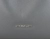 Kožené kabelka shopper bag Vittoria Gotti šedá V694150