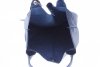 Kožené kabelka shopper bag Genuine Leather 555 modrá