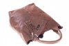 Kožené kabelka shopper bag Genuine Leather zemitá 555