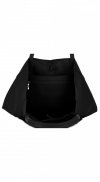 Kožené kabelka shopper bag Vittoria Gotti čierna V577