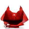 Kožené kabelka shopper bag Vittoria Gotti červená B23