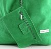 Kožené kabelka shopper bag Vittoria Gotti dračia zelená V8802