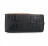 Kožené kabelka kufrík Genuine Leather hnedá 8096