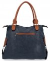 Dámska kabelka shopper bag Hernan tmavo modrá HB0135