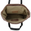 Kožené kabelka shopper bag Vittoria Gotti zemitá V2380