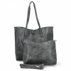  Dámská kabelka shopper bag Herisson šedá 18R301