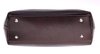 Kožené kabelka listová kabelka Genuine Leather čokoládová 858(1