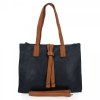 Dámska kabelka shopper bag Hernan tmavo modrá HB0192-1