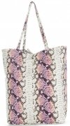Dámska kabelka shopper bag Vittoria Gotti ružová V0003