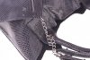 Kožené kabelka shopper bag Genuine Leather 555 šedá