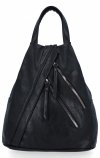 Dámská kabelka batôžtek Herisson čierna 1452H2023-47