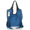 Kožené kabelka shopper bag Vittoria Gotti jeans B10