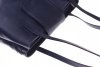 Kožené kabelka univerzálna Vera Pelle 111 tmavo modrá