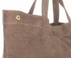 Kožené kabelka shopper bag Vera Pelle zemitá A19