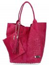 Kožené kabelka shopper bag Vittoria Gotti B23