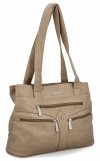 Dámská kabelka shopper bag Hernan tmavo béžová 8006