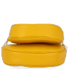 Kožené kabelka listonoška Vittoria Gotti žltá B26