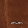 Kožené kabelka shopper bag Vittoria Gotti hnedá V3076