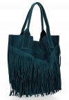 Dámska kabelka shopper bag Vittoria Gotti morská VPOS9