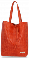 Kožené kabelka shopper bag Vittoria Gotti V299COCO