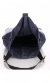 Kožené kabelka shopper bag Genuine Leather 605 indigo