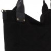 Kožené kabelka univerzálna Genuine Leather čierna 811746