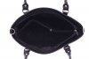 Kožené kabelka listová kabelka Genuine Leather 858(1 čierna