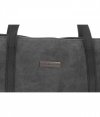 Kožené kabelka shopper bag Vittoria Gotti šedá V2939