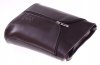 Kožené kabelka listonoška Genuine Leather 208 čokoládová