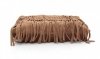 Kožené kabelka listonoška Genuine Leather zemitá 223