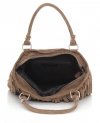 Kožené kabelka univerzálna Genuine Leather zemitá 60499