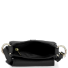 Kožené kabelka listonoška Vittoria Gotti čierna V2468